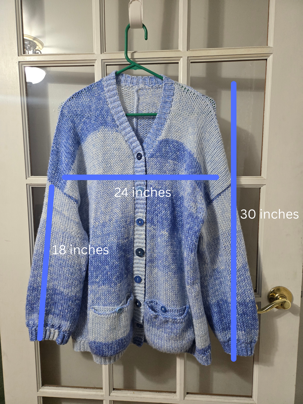 Custom Medium Handmade Knit Sweater