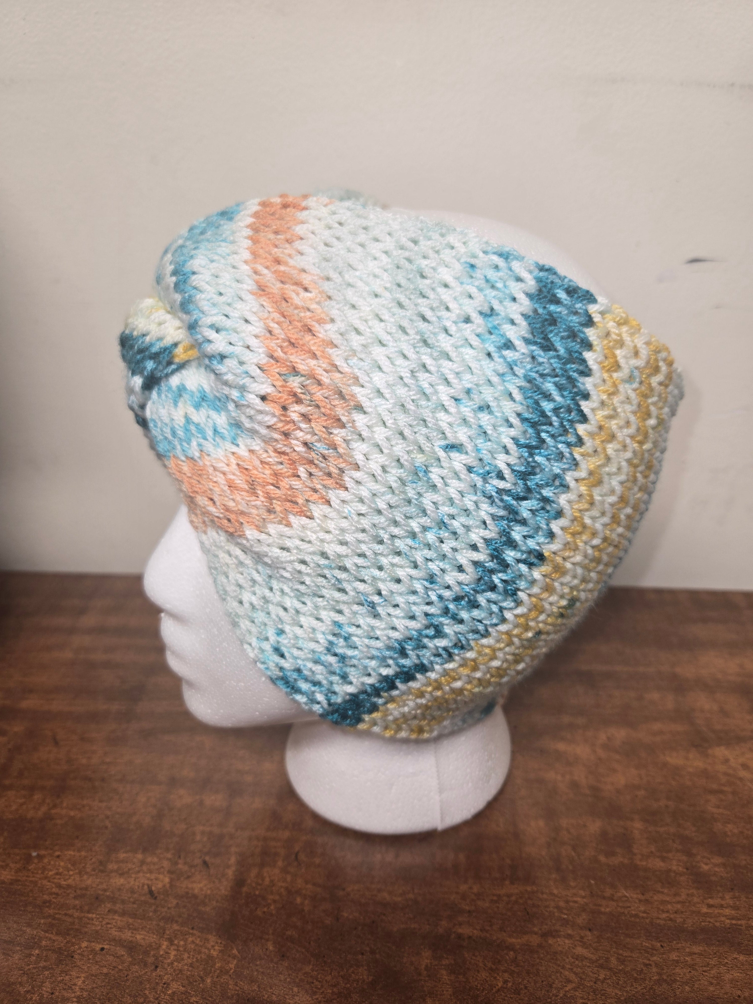 'The Struggle is Teal' Knit Headband