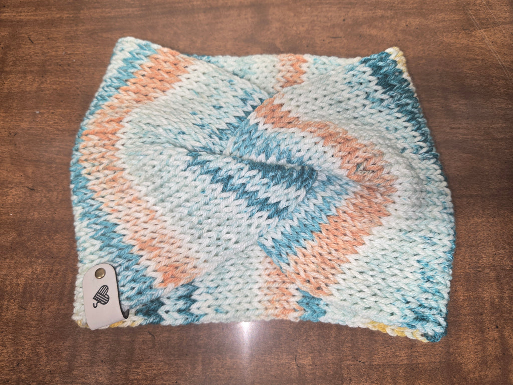 'The Struggle is Teal' Knit Headband