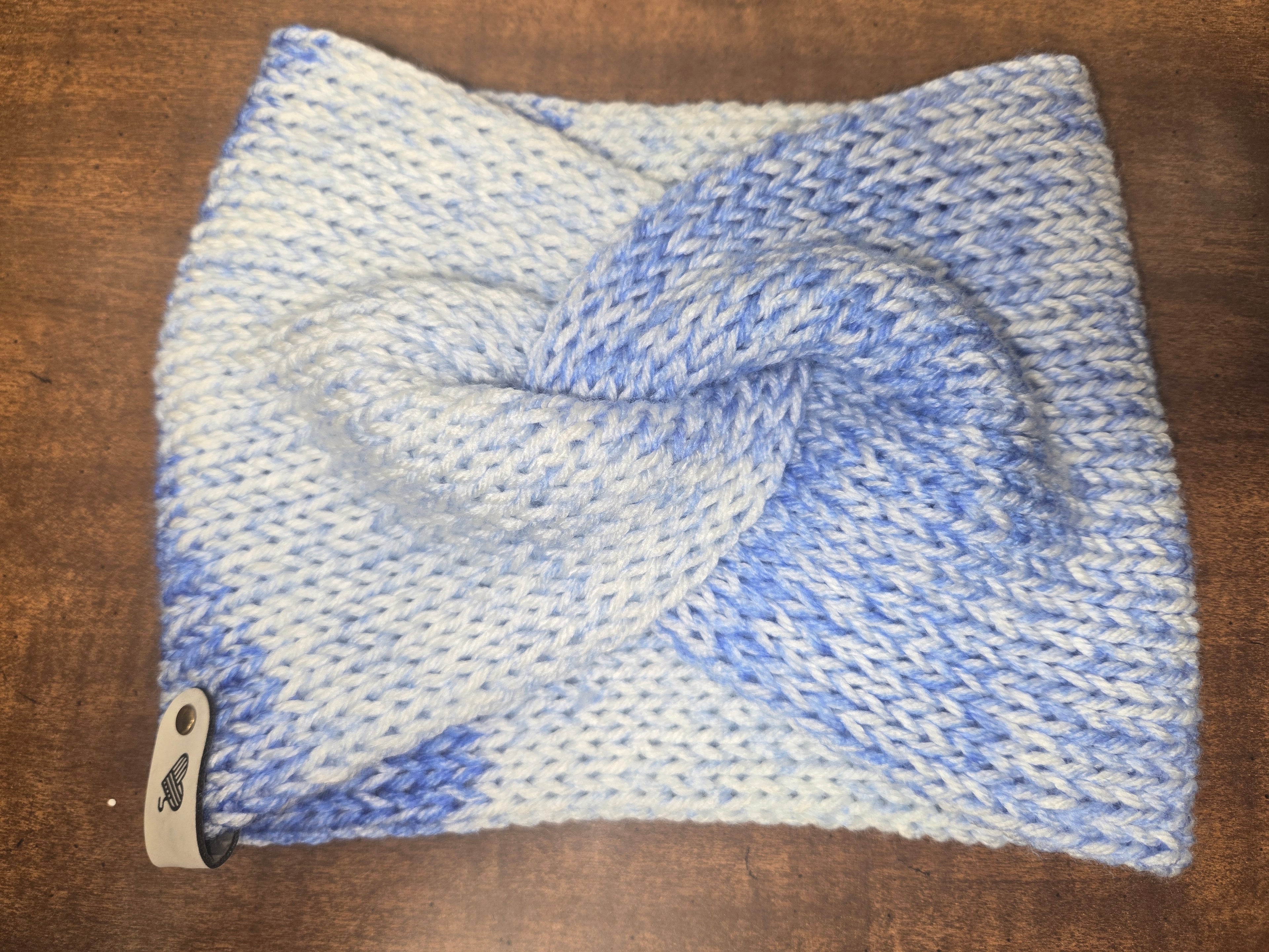 Blue Ombre Knit Headband