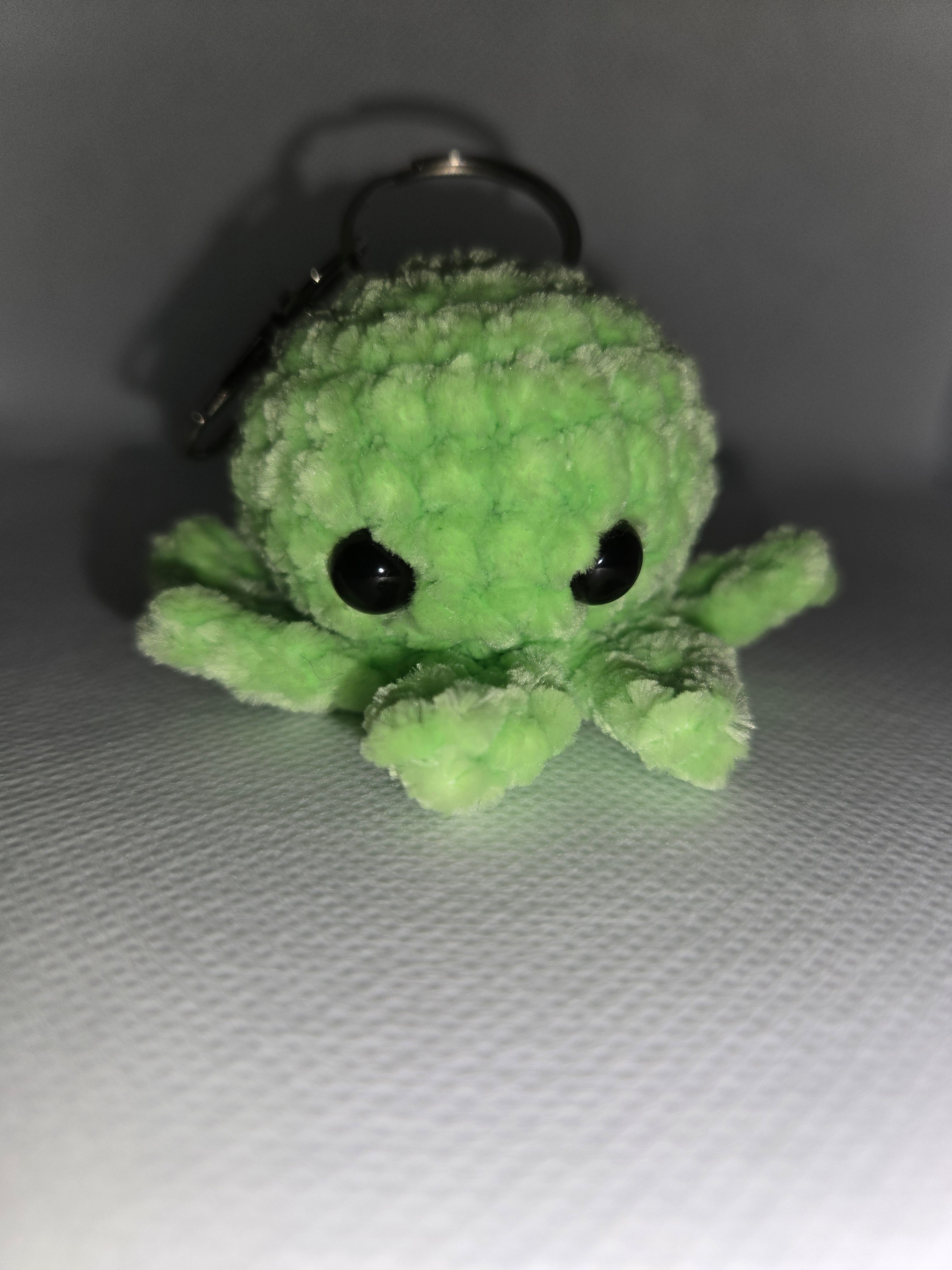 Small Octopus Keychain