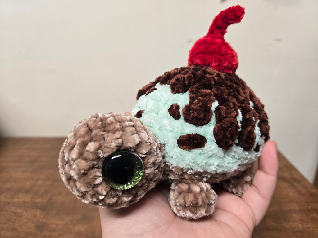 Ice Cream Turtle Plushy