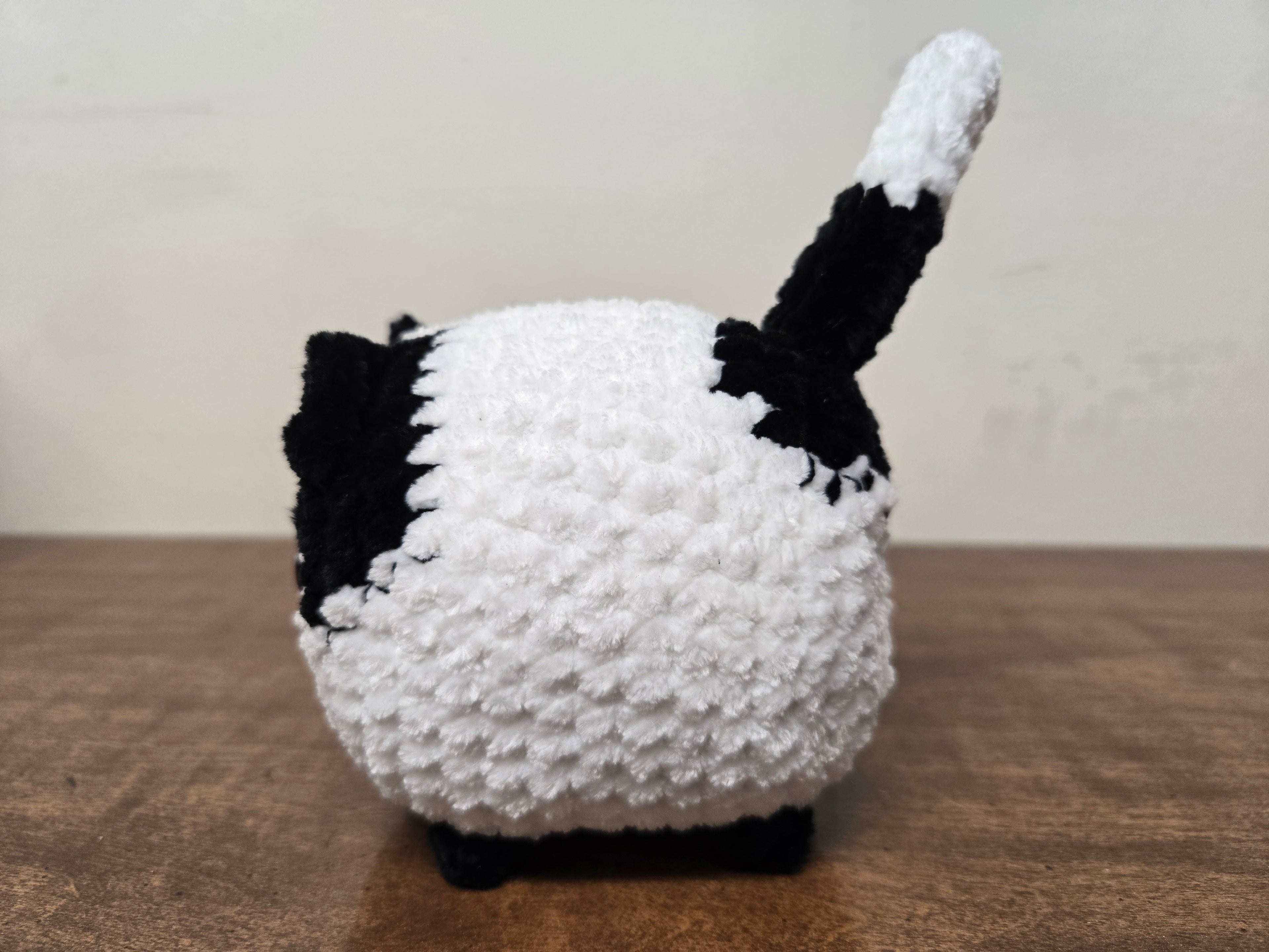 Small Color Patch Loaf Cat Plushy