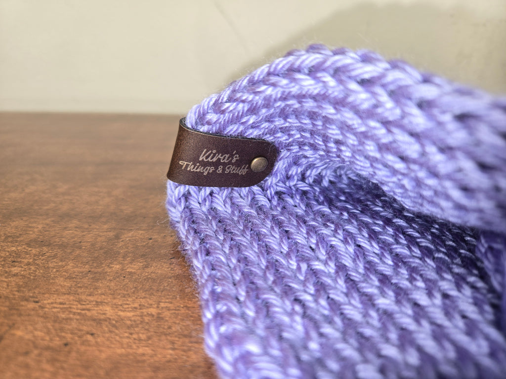 Purple Knit Headband